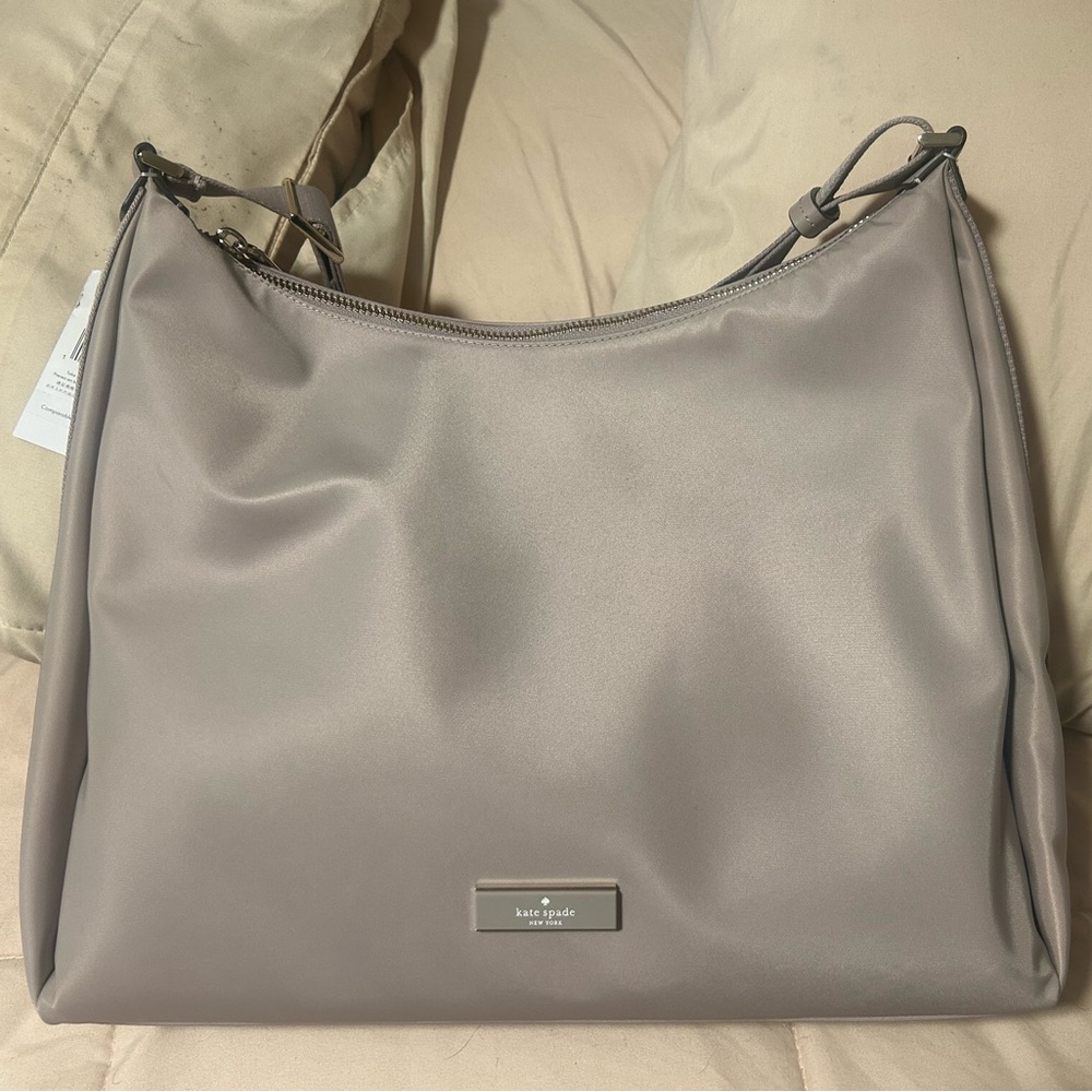 Kate Spade Beige/Gray Crossbody Bag